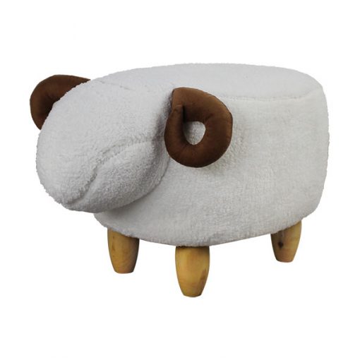 可愛動物椅換鞋凳-羊羊