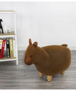 可愛動物椅換鞋凳-羊駝